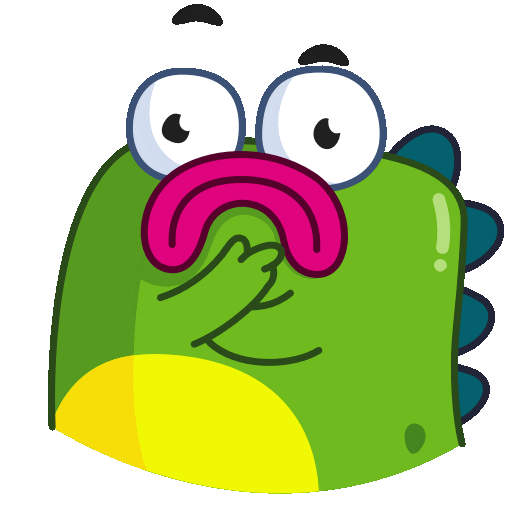 Dino sticker